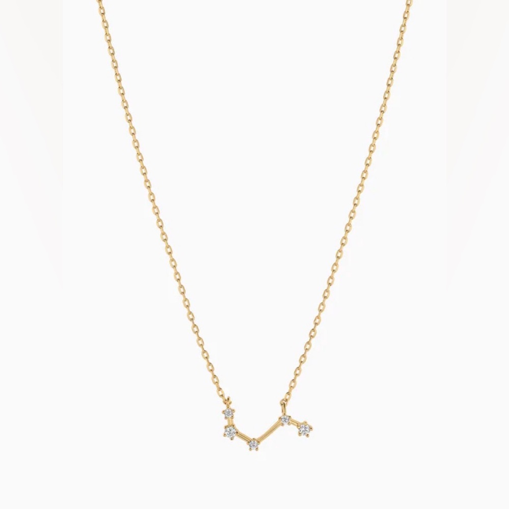 Aries Zodiac Constellation Necklace By Bearfruit NWOT
